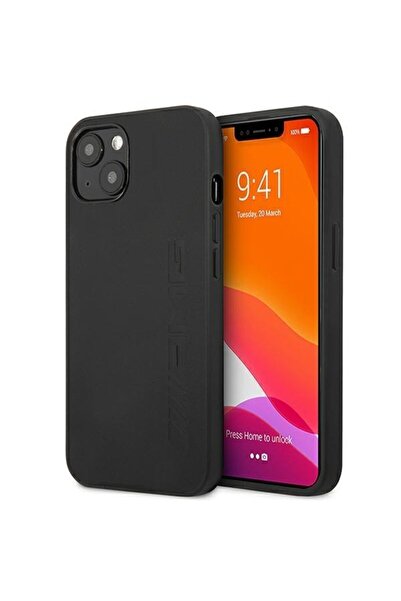 MERCEDES Husă AMG AMHCP14SDOLBK pentru iPhone 14 6.1 ", neagră, rigidă, din p...