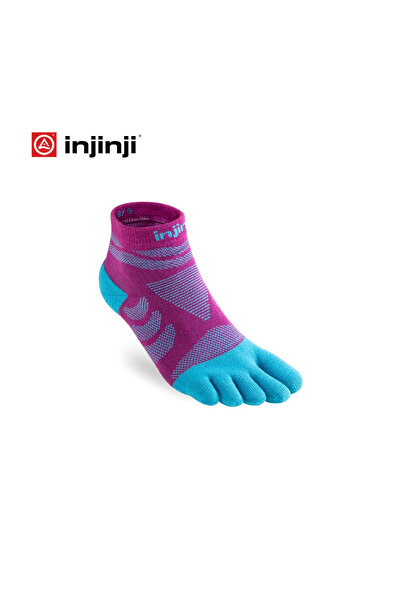 injinji قميص نسائي متوسط الوزن للجري - جام - XS/S