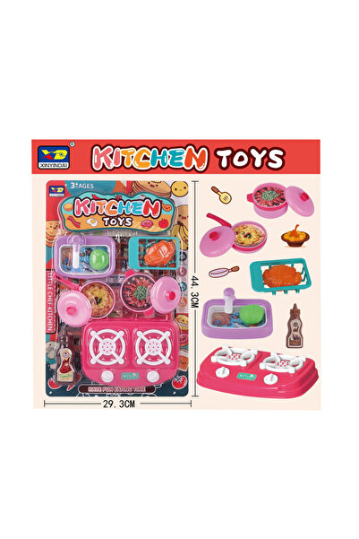 PlayFun Set Bucătărie Jucărie Accesorii Complete Sunete Rol Play Interactiv C...