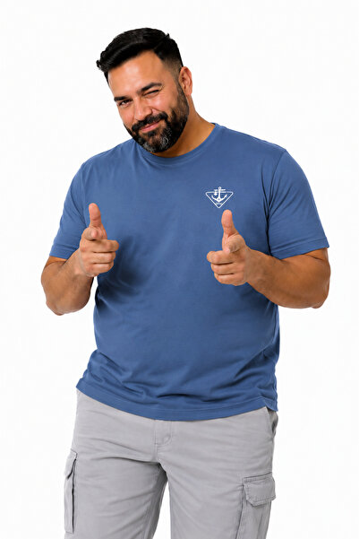 ANNEX Tricou pentru bărbați, mărime mare, din bumbac, cu croială confortabilă...