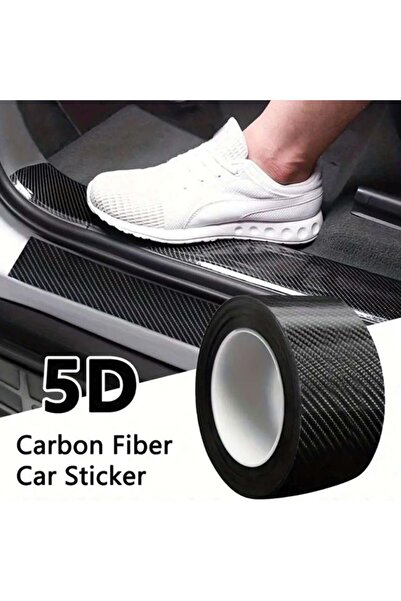 OEM Bandă Adezivă Auto din Vinil Carbon, Multicolor, pentru Exterior/Interior...