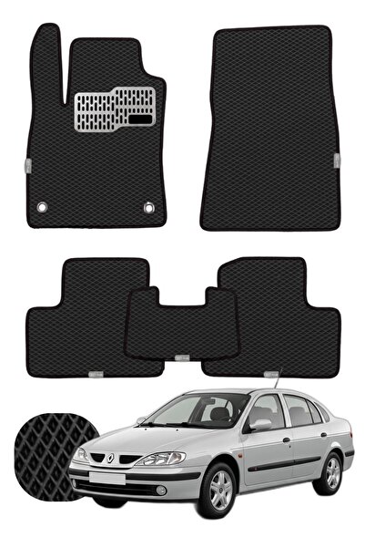 UNAL MAT Renault Megane 1 Sedan 1995-2003 Özelleştirilebilir Tam Set Premium ...