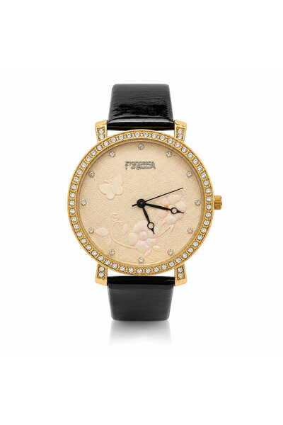 Watch Ceas dama, elegant, Francesca di Geneva, Negru, FF255