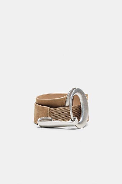 Stradivarius Oval tokalı geniş kemer