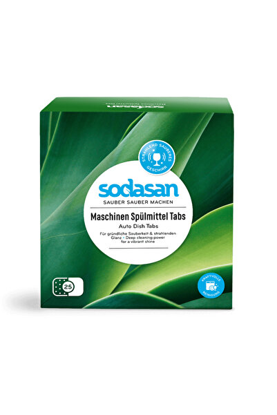 Sodasan Tablete pentru masina spalat vase ecologice 25buc 625g