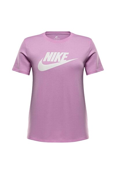 Nike Tricou de damă cu mânecă scurtă, sportiv, Essential Icon Future, XS