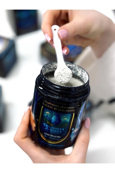 Dolomita amorfa de Delnita Complex Mineral 100% cu Calciu și Magneziu pentru ...