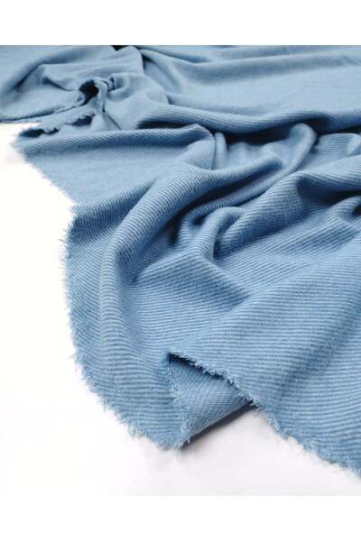 Kumaş Parça Turquoise Blue Diagonal Patterned Jacquard Interlock Fabric Soft ...