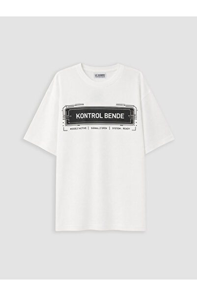 LC Waikiki Quality Parts Slogan Printed Boys' T-Shirt from Çelebi Store