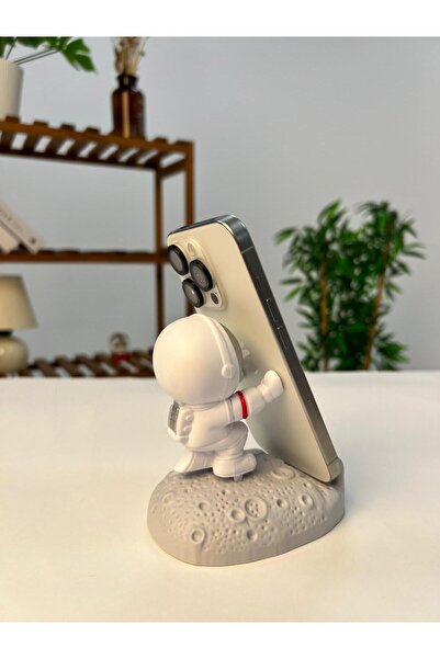 FAVORA Gri Astronot Telefon Tutacağı Model B