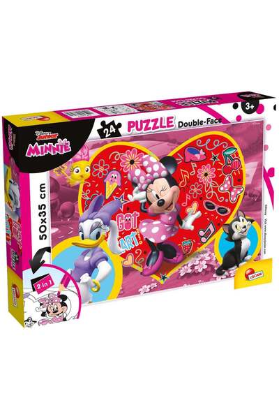 Lisciani Puzzle Lisciani, Disney Minnie Mouse, Plus, 24 piese