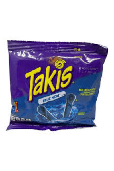 Takis Blue Heat - Hot Chilli Pepper 4oz×20
