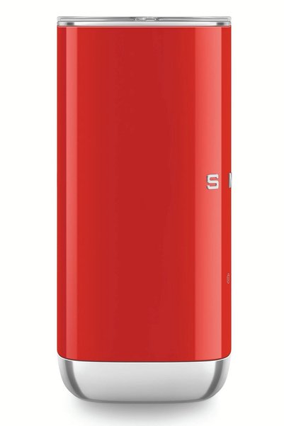 SMEG 50'S Style Compact Süt Köpürtme Makinesi Kırmızı