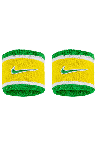 Nike Swoosh 2pk Unisex Sarı Antrenman Bileklik N.101.6039.730.OS