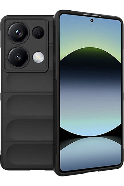 Techsuit Μαγική Πίσω Θήκη Σιλικόνης Μαύρη (Redmi Note 14S)
