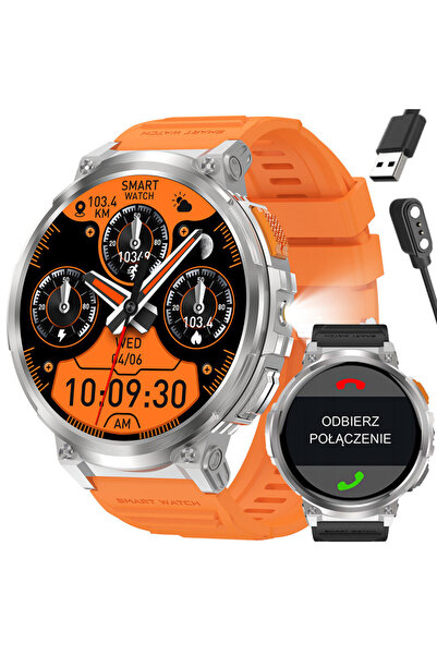 Gravity SMARTWATCH BĂRBĂTESC GT23-4 - LANTERNĂ, CUREA SUPLIMENTARĂ (sg031d)