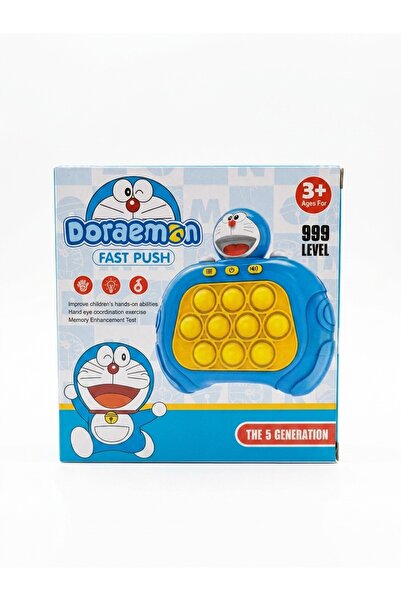 Hurbuy Doraemon Fast Push Hızlı İtme Elektronik Pop It Zeka Oyunu 999 Level I...