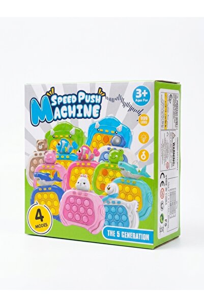 Hurbuy Speed Push Machine Hızlı İtme Elektronik Pop It Zeka Oyunu 4 Modlu Hay...