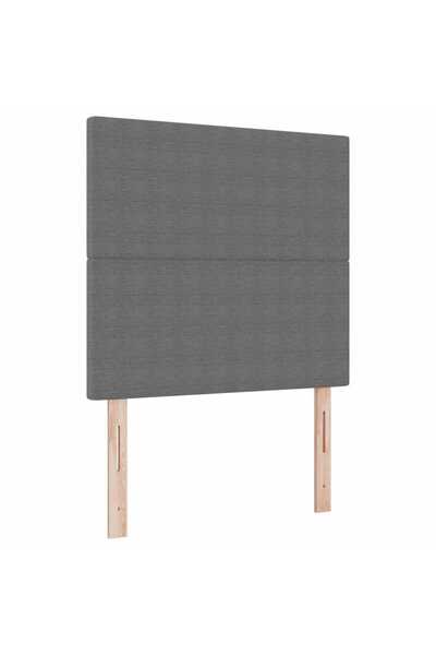 vidaxl Tăblie cap Gri deschis 100 cm Țesătură din corduroy