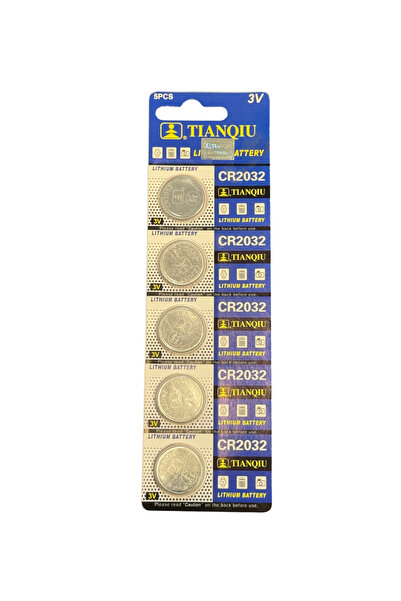 TIANQIU Set Baterie 2032 5 bucati
