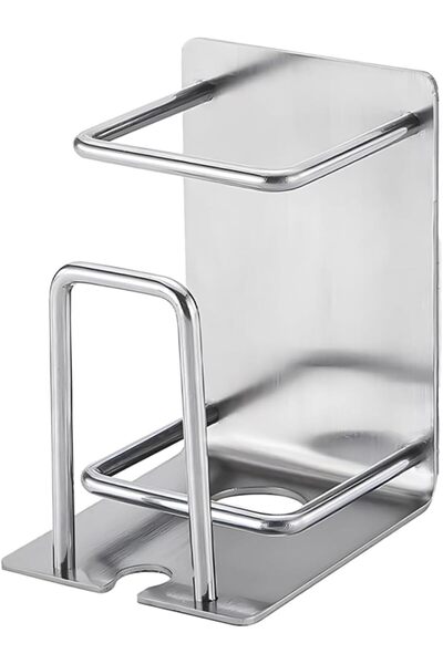 Arabest Wall-Mounted 3-in-1 Toothbrush Holder, Stainless Steel Drill-Free wit...