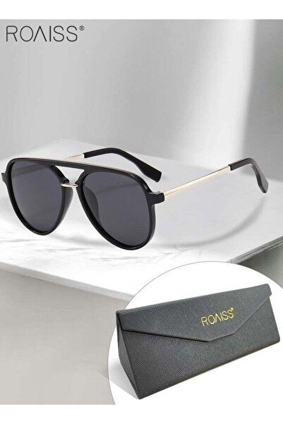 ROAISS نظارات شمسية مستقطبة للرجال والنساء بحماية UV400، نظارات شمسية بإطار م...