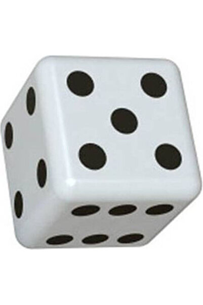 Other Argy Toys Πλαστικά Ζάρια για Τάβλι 1 εκ. 1 τεμάχιο