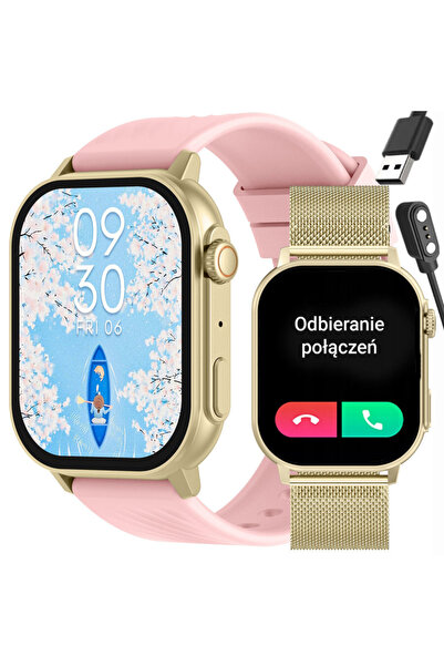 Gravity SMARTWATCH UNISEX GT15-7 - APELURI BLUETOOTH, CUREA SUPLIMENTARĂ (sg0...