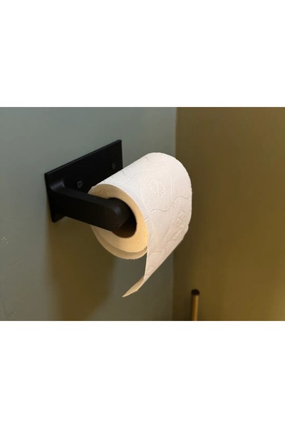 Filkorium3D Suport pentru role de toaletă din plastic de 13 cm cu bandă dublă...