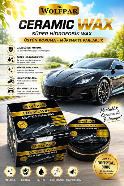 WOLFPAR Ceramic Wax Süper Hidrofobik Wax