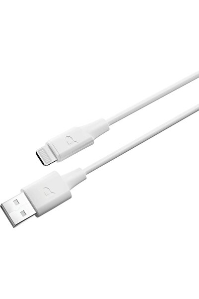 Powerology Power Sync Flex USB-A to Lightning 1.2M White