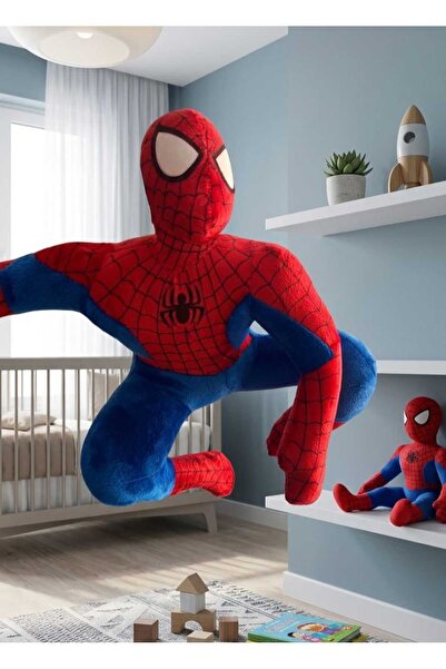 Toyzoy Toys Örümcek Adam Peluş Oyuncak 55 cm- Yumuşak & Oyun Arkadaşı