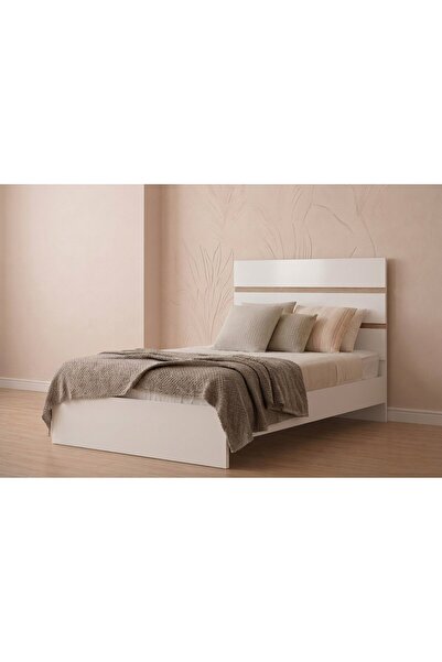 Noiss Home Decor Asel Başlıklı Tek Kişilik 90x190 Karyola Seti
