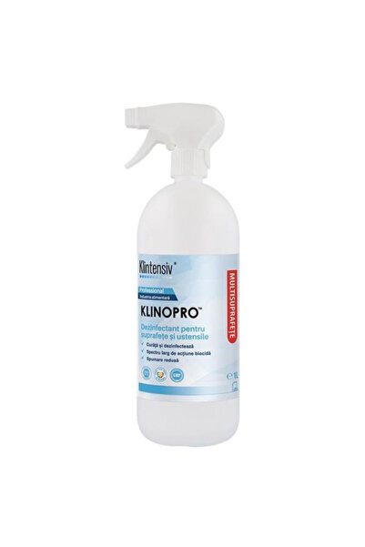 KLINTENSIV Dezinfectant Profesional pentru Suprafete si Ustensile - Klinopro ...