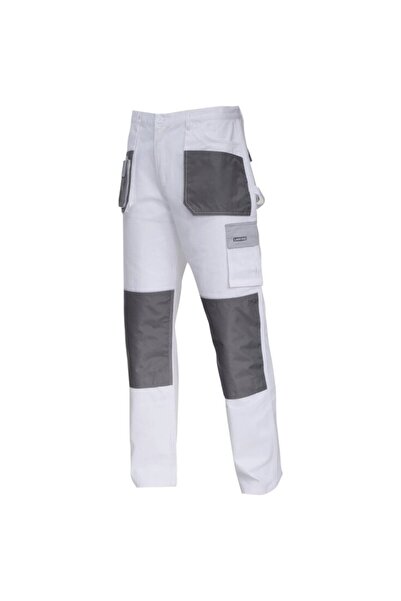 Lahti Pro PANTALON LUCRU MEDIU-GROS BUMBAC / ALB - 2L/54