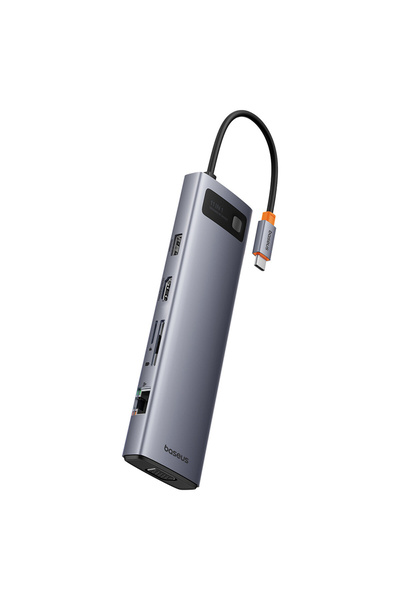 Baseus Hub Metal Gleam (B00030709811-00) - Type-C σε HDMI 4K@60Hz, VGA, 4x US...