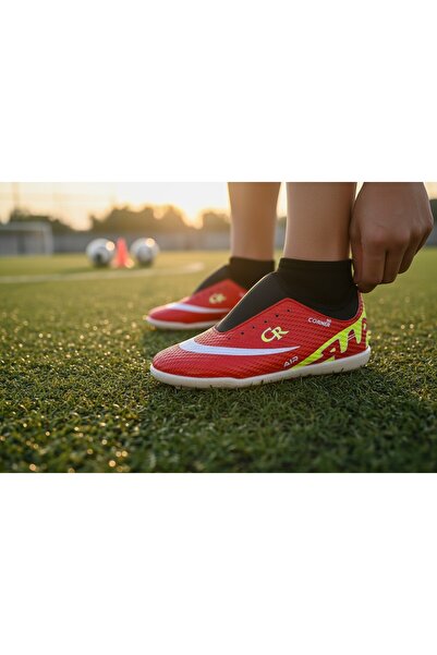 StoXStore Profesyonel Halı Saha Ayakkabısı ÇORAPLI Erkek Kaymaz Taban Futbol ...