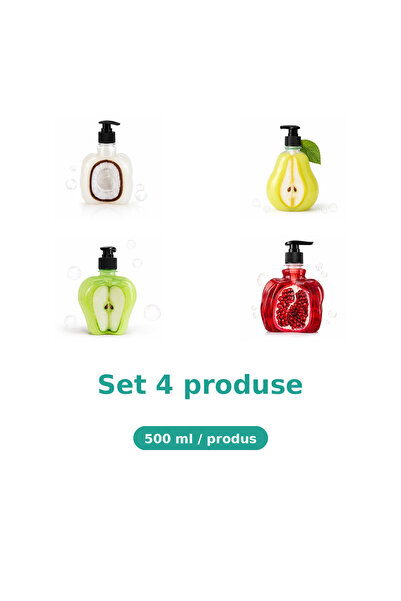 Tasty Set 4 Produse Tasty, Mix Cocos, Pere, Mar Extract, Rodie