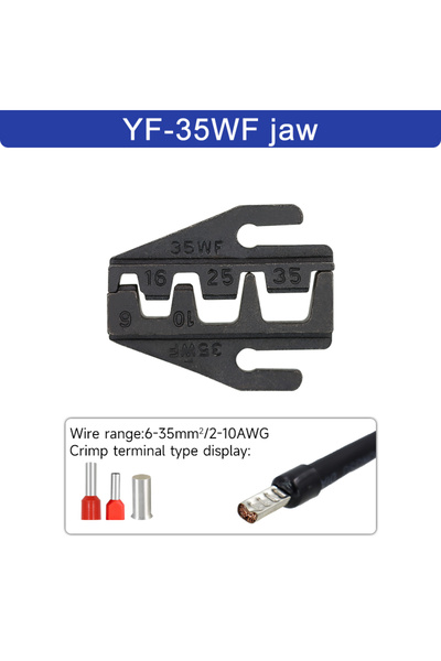 Choice4 YF-35WF jaw 1pcs Crimping Pliers Jaw YF Pliers 9 Inches For Spring In...