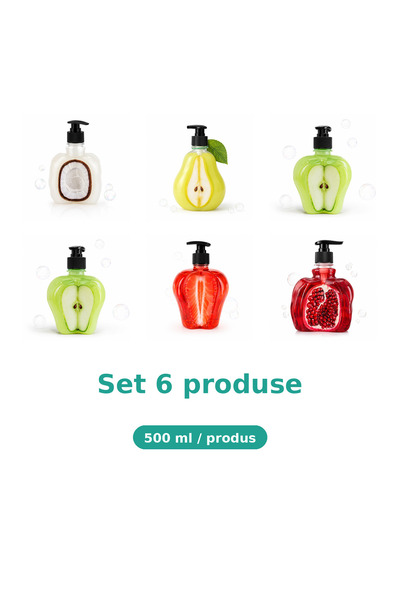 Tasty Set 6 Produse Tasty, Mix Cocos, Pere, Mar Piele Sensibila, Mar Extract,...