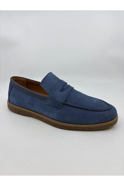 Papuccu Indigo Blue Men's Leather Shoes