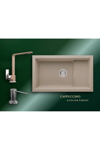 RealStone Cappuccino Atelier Series Patara P017 & Göksu Premium Mutfak Koleks...
