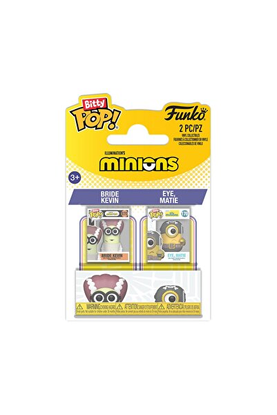 Funko Бити Поп двоен комплект Миньони Булка Кевин и Ай Мати 2 см