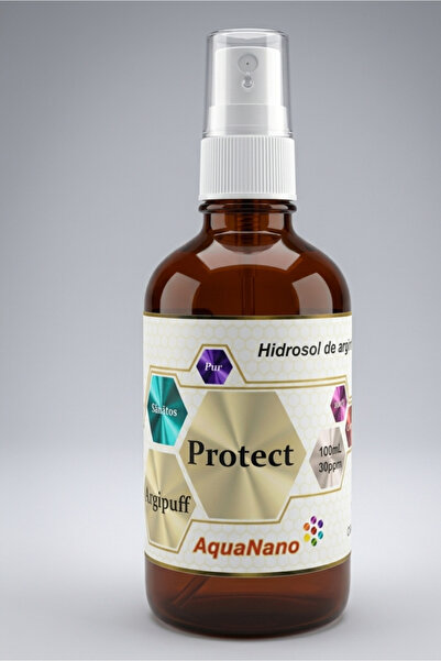 Aghoras Pulverizator cu argint coloidal Argipuff, 30ppm, 100 ml,