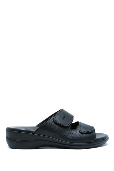 Kifidis K1992-124 V2 Women's Double-Strapped Anatomical Leather Slippers 36-41