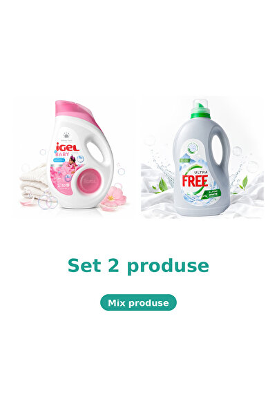 Igel Rufe, Set 2 Produse: Baby, Alpine White