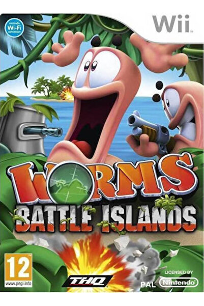 THQ Nordic Worms: Battle Islands Wii Παιχνίδι (Μεταχειρισμένο)