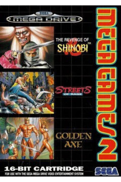 SEGA Μέγα Γκέιμς 2 Παιχνίδι Μέγκα Ντράιβ (Μεταχειρισμένο)