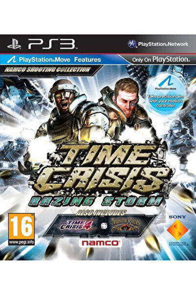 NAMCO BANDAI Time Crisis Razing Storm Παιχνίδι PS3 (Μεταχειρισμένο)