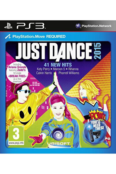 Ubisoft Ltd Just Dance 2015 Παιχνίδι PS3 (Μεταχειρισμένο)